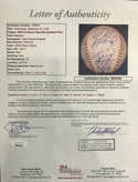 2006 Dominican Republic WBC Autographed Baseball (JSA)