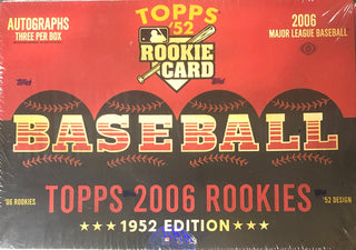 2006 Topps 1952 Edition Baseball Hobby Wax Box