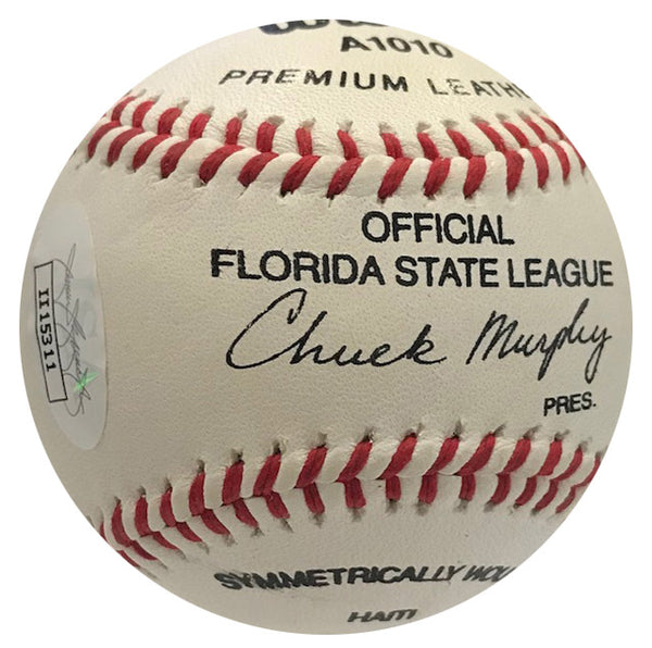 Jerry Royster Autographed Official Florida State League Baseball (JSA)