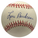 Lou Boudreau Autographed Official League Hall of Fame Baseball (JSA)