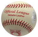 Lou Boudreau Autographed Official League Hall of Fame Baseball (JSA)