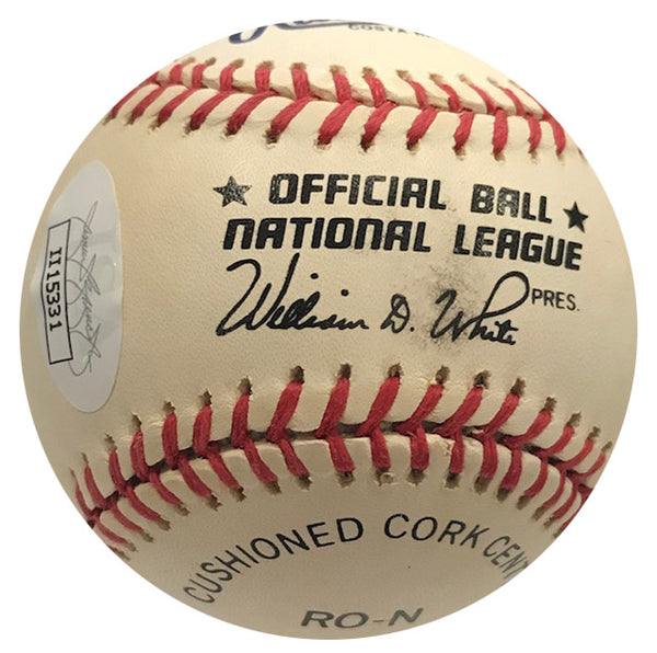 Duke Snider Autographed Official National League Baseball (JSA)