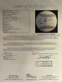 George H W Bush Autographed Official National League Baseball (JSA)