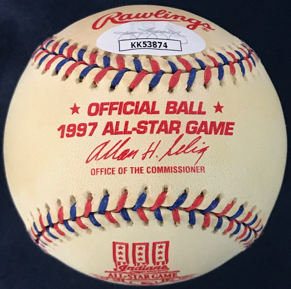 Chipper Jones Autographed Official 1997 All Star Game Baseball (JSA)