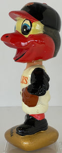 1968 Baltimore Orioles Mascot Vintage Bobble Head Gold Base Nodder