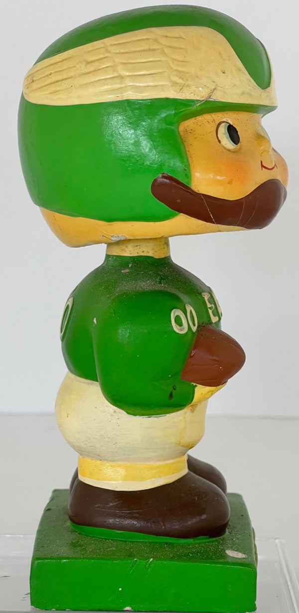 1960's Philadelphia Eagles Mascot Vintage Bobble Head Nodder Green Base