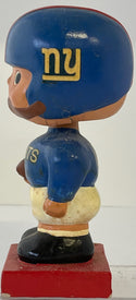 1960's New York Giants Mascot Vintage Bobble Head Nodder Red Base