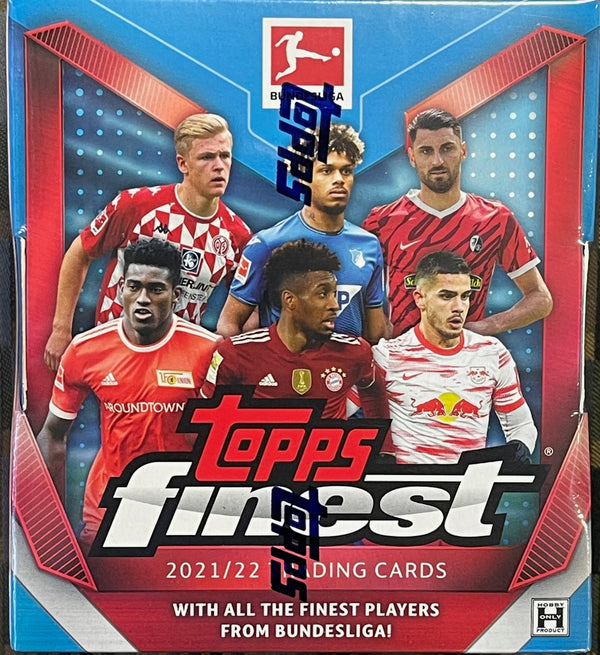 2021-22 Topps Finest Bundesliga Soccer Hobby Box