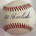 Al Barlick Autographed Official National League Baseball (JSA)