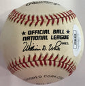 Al Barlick Autographed Official National League Baseball (JSA)