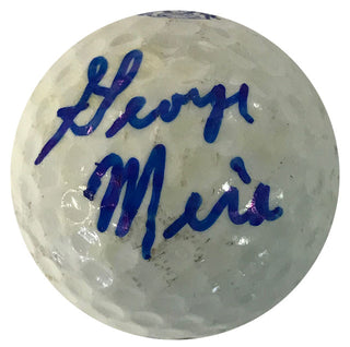 George Mira Autographed Woodfield Country Club Golf Ball
