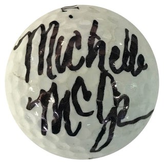 Michelle McGann Autographed Top Flite 4 Plus Golf Ball