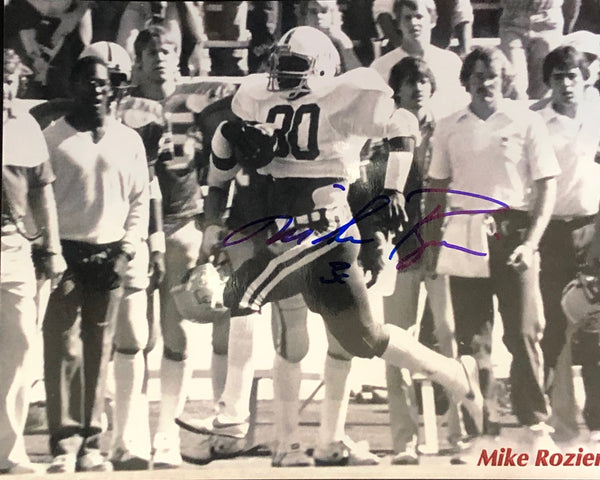 Mike Rozier Autographed 8x10 Football Photo