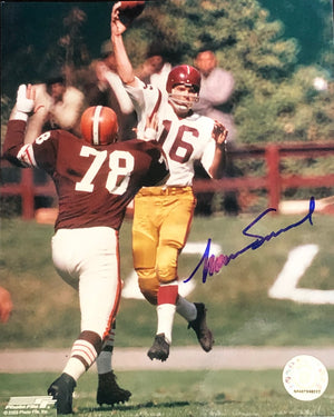 Norm Snead Autographed 8x10 Football Photo