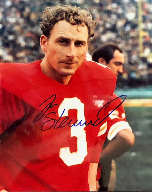 Jan Stenerud Autographed 8x10 Football Photo