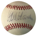 Mel Harder Autographed Official Baseball (JSA)
