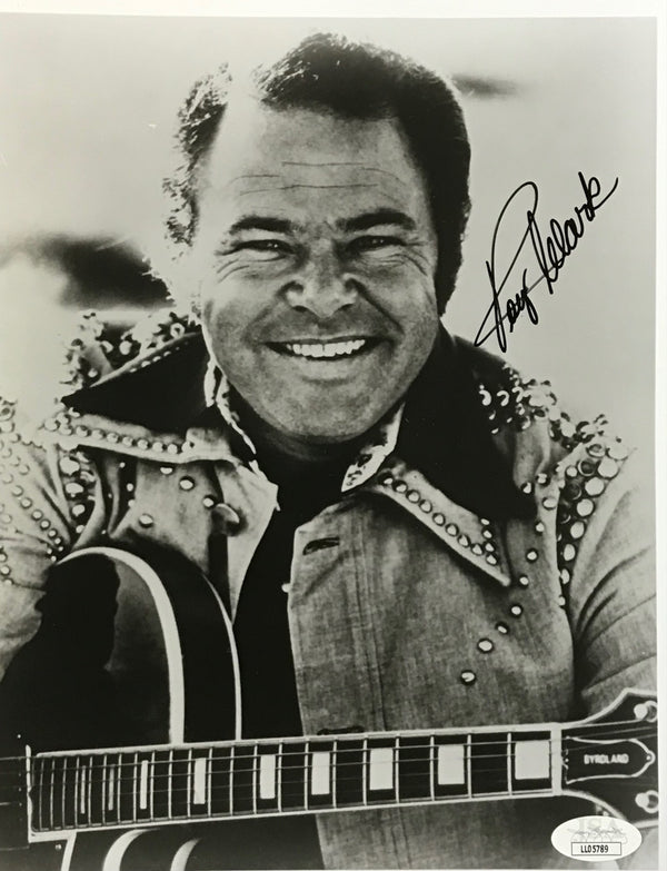 Roy Clark Autographed 8x10 Celebrity Photo (JSA)