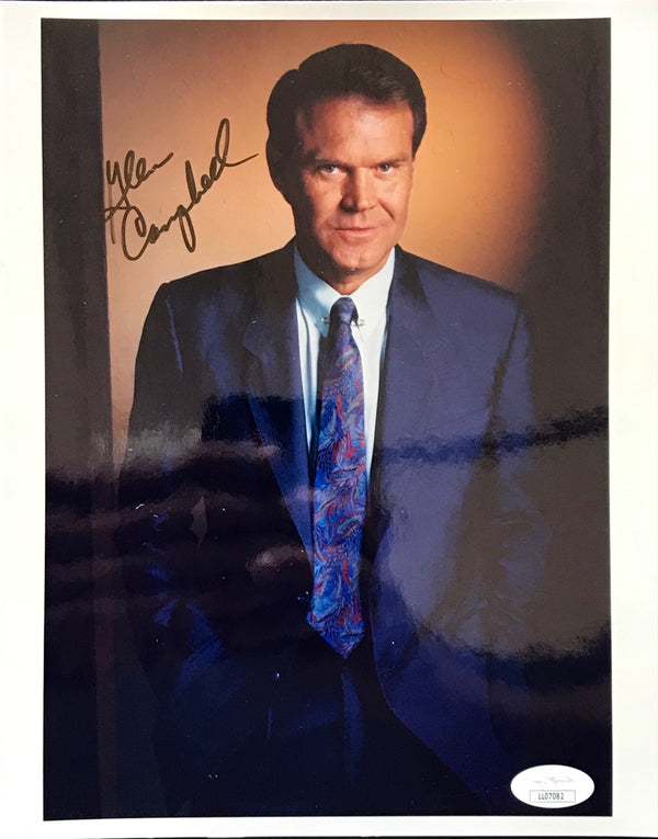 Glen Campbell Autographed 8x10 Photo (JSA)