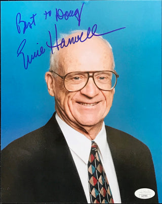 Ernie Harwell Autographed 8x10 Photo (JSA)