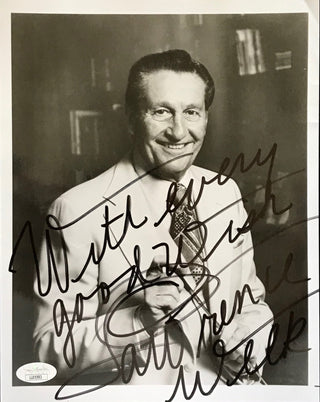 Lawrence Welk Autographed 8x10 Photo (JSA)