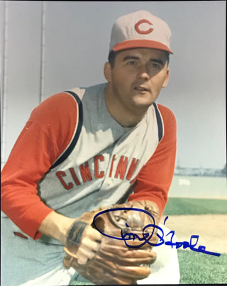 Jim O'Toole Autographed 8x10 Baseball Photo