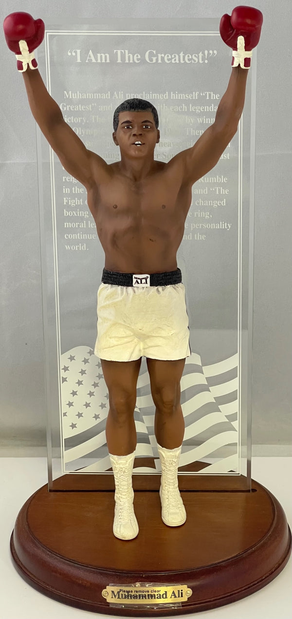 Muhammad Ali "The Greatest" Statue w COA Limited Edition Numbered Danbury Mint