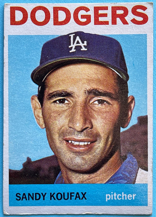 Sandy Koufax 1964 Topps Baseball Card #200