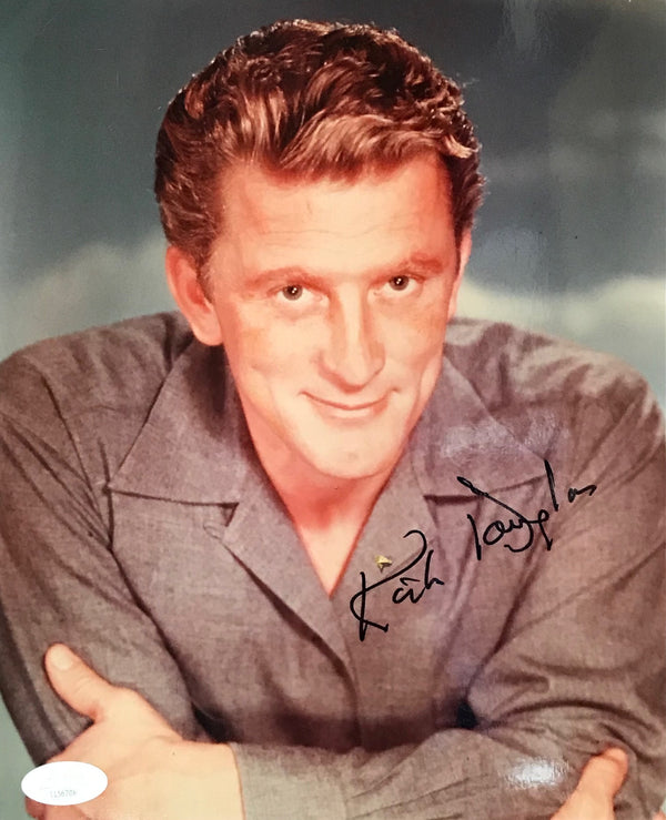 Kirk Douglas Autographed 8x10 Photo (JSA)