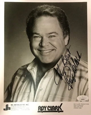 Roy Clark Autographed 8x10 Celebrity Photo (JSA)