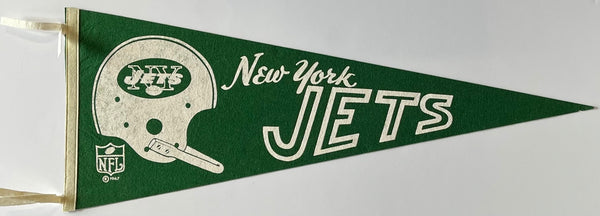 1967 New York Jets Vintage Full Size Pennant Banner