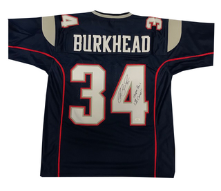 Rex Burkhead "Super Bowl LIII Champ" Autographed Jersey (JSA)