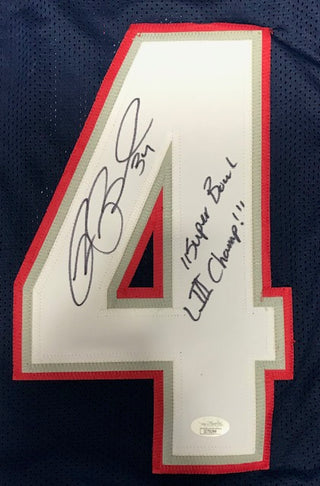 Rex Burkhead "Super Bowl LIII Champ" Autographed Jersey (JSA)