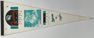 1993 Florida Marlins Opening Day Pennant
