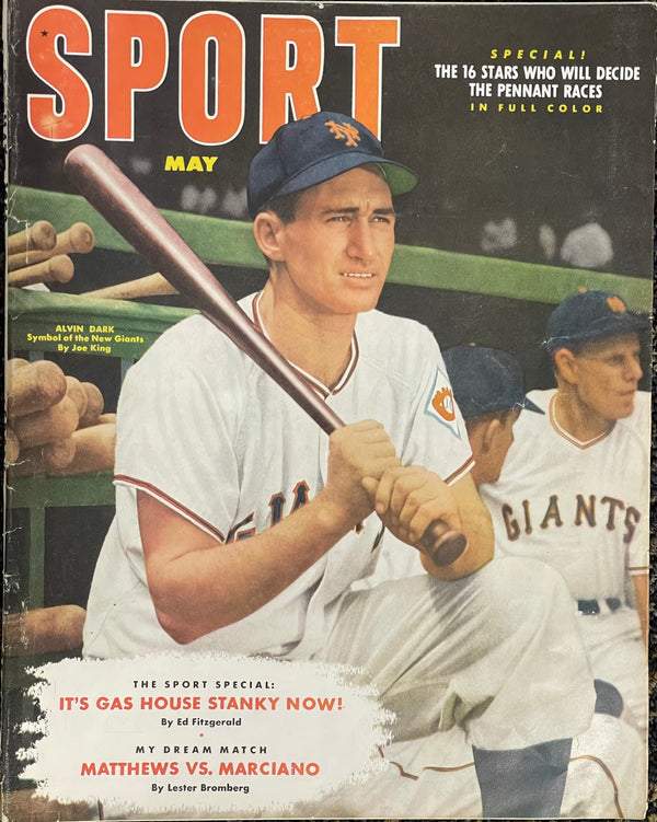 Alvin Dark May 1952 Sport Magazine