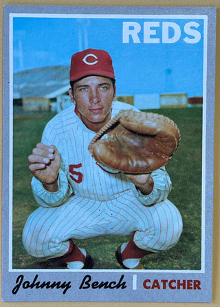 1970 Topps Johnny Bench Cincinnati Reds Baseball Card #660