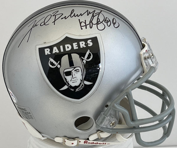 Fred Biletnikoff Autographed Oakland Raiders Mini Helmet (PSA)