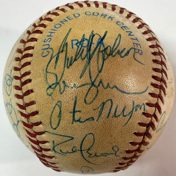 1983 New York Yankees Team Signed Baseball