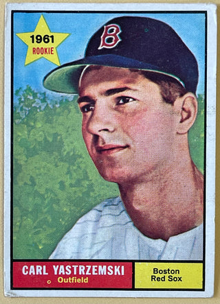 1961 Topps Carl Yastrzemski Boston Red Sox Baseball Card #287