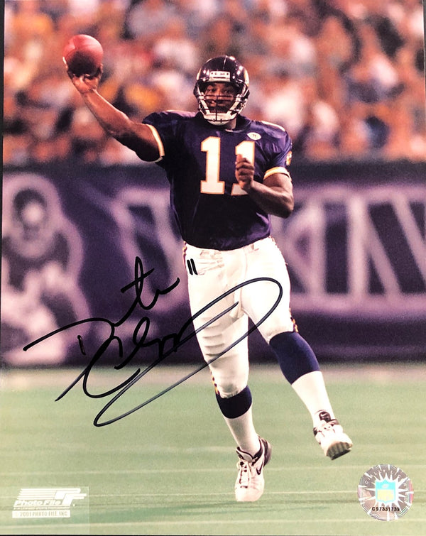 Daunte Culpepper Autographed 8x10 Football Photo