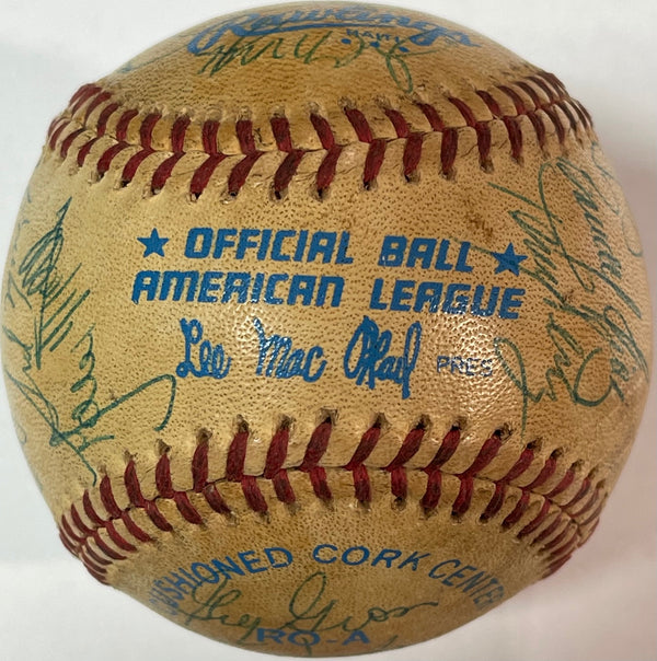 1983 Philadelphia Phillies Team Signed Baseball