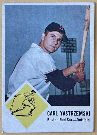 1963 Fleer Carl Yastrzemski Boston Red Sox Baseball Card #8