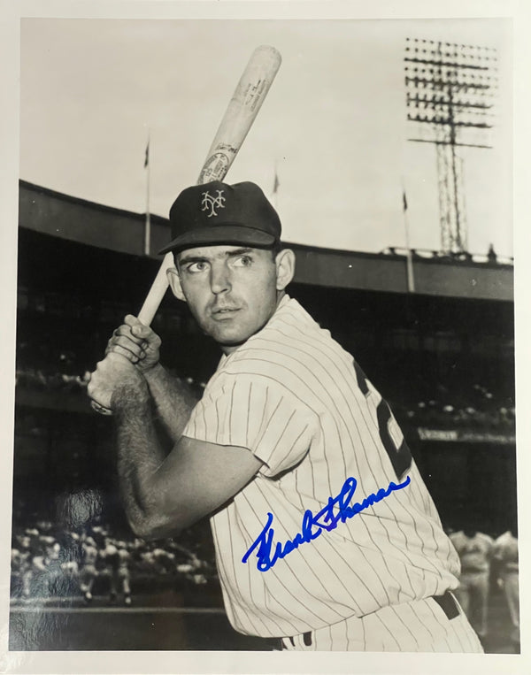 Frank Thomas Autographed New York Mets 8x10 Photo