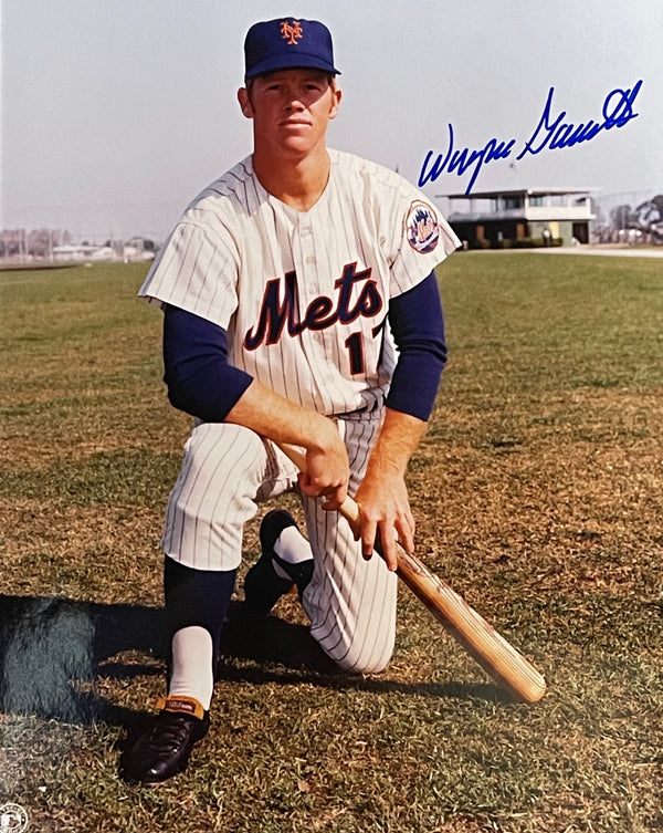 Wayne Garrett Autographed New York Mets 8x10 Photo