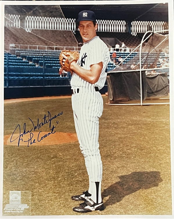 John Montefusco Autographed New York Yankees 8x10 Photo