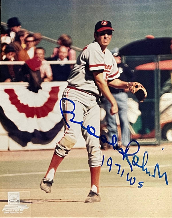 Brooks Robinson Autographed Baltimore Orioles 8x10 Photo