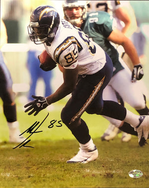 Antonio Gates Autographed 8x10 Photo