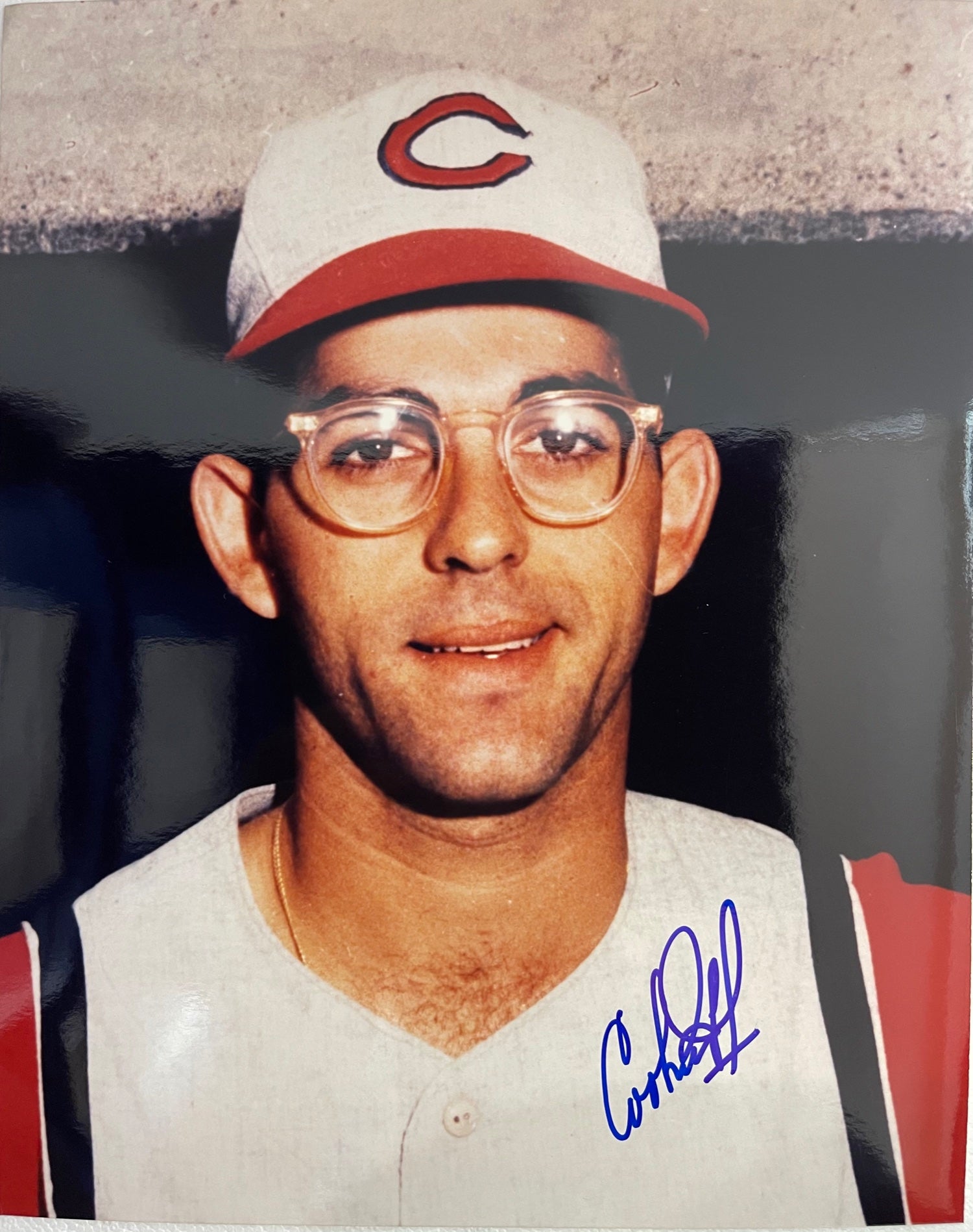 Cookie Rojas Cookie Rojas Autographed Cincinnati Reds 8x10 Photo | Hollywood ...