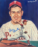 Robin Roberts Autographed Phillies Baseball 8x10 Photo