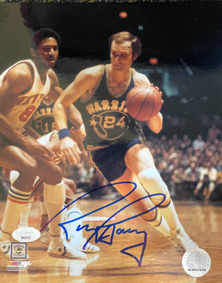 Rick Barry Autographed Golden State 8x10 Photo (JSA)