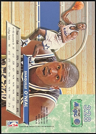 Shaquille O`Neal 1992-93 Fleer Ultra Rookie card #328